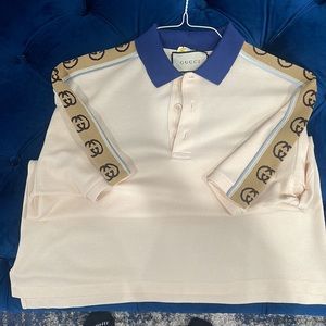 Authentic Mens Gucci polo shirt.